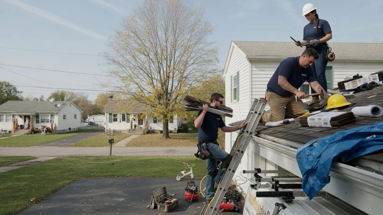 Local Roofing Contractors in Laotto, IN near me